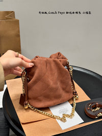 Faye Drawstring Bucket Bag
