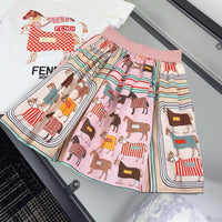 Horse Print Dress Set