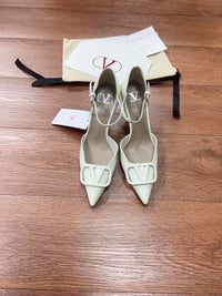 Signature D'Orsay Patent Leather Pumps
