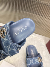 Canvas Slide Sandals