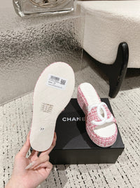 Platform Slide Sandals