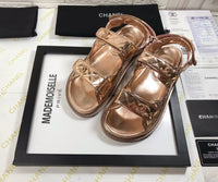 Metallic Sandals