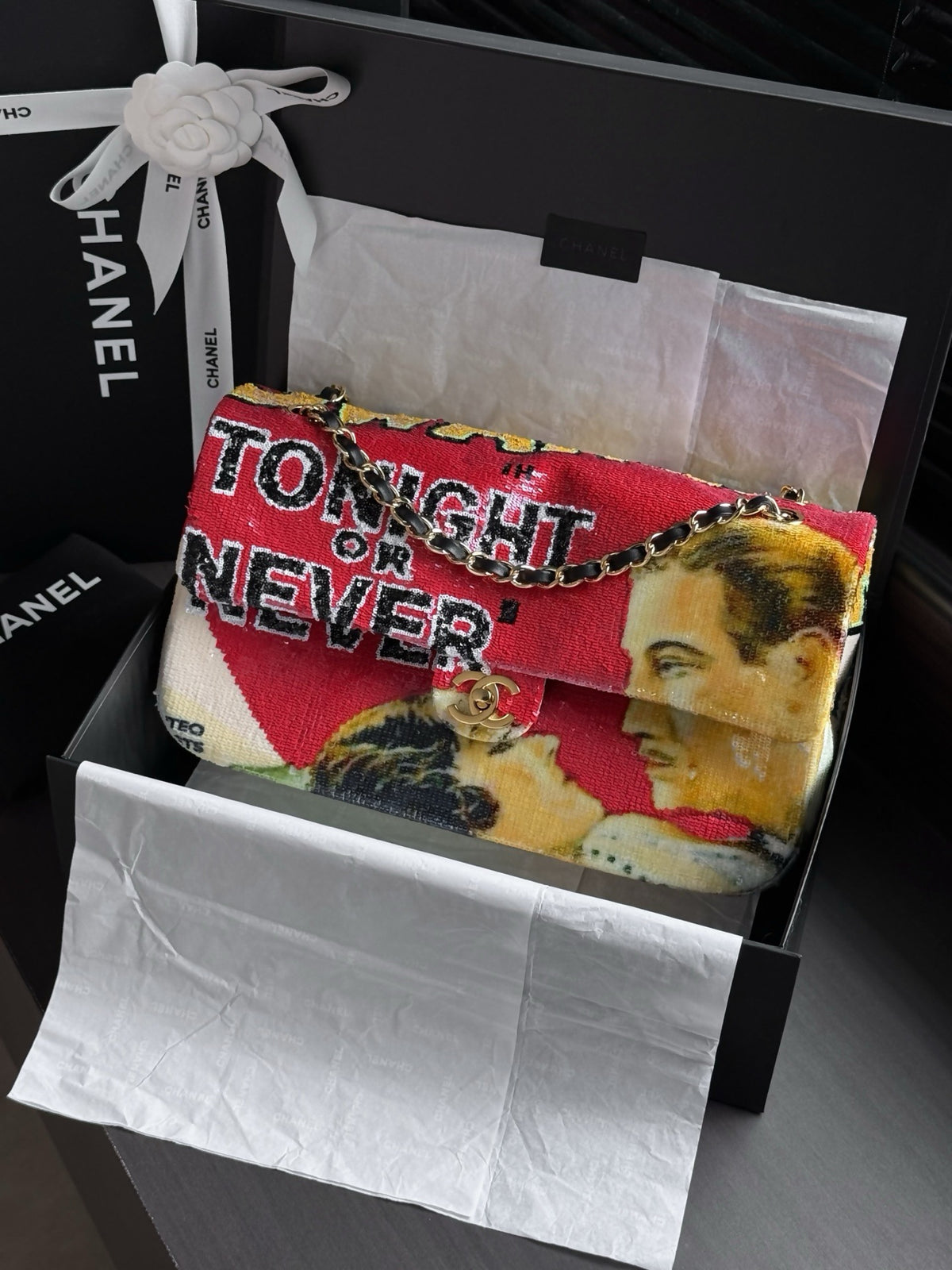 Tonight or Never Maxi Flap Bag