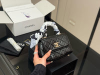 Caviar Coco Handle Bag