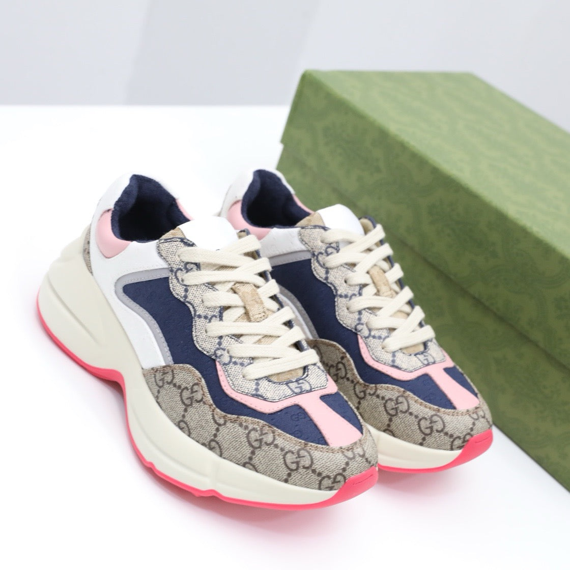Supreme Monogram Mix Rhyton Sneakers