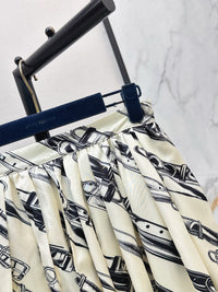 Buckle Up Handkerchief Skirt