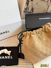 Clutch with Leather Strap