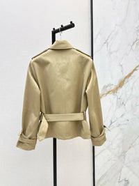 Tropical Gabardine Swarby Trench Jacket