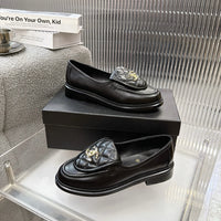 Quilted Leather Loafers