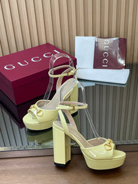 Horsebit Platform Sandals