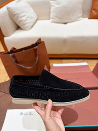 Suede Loafers