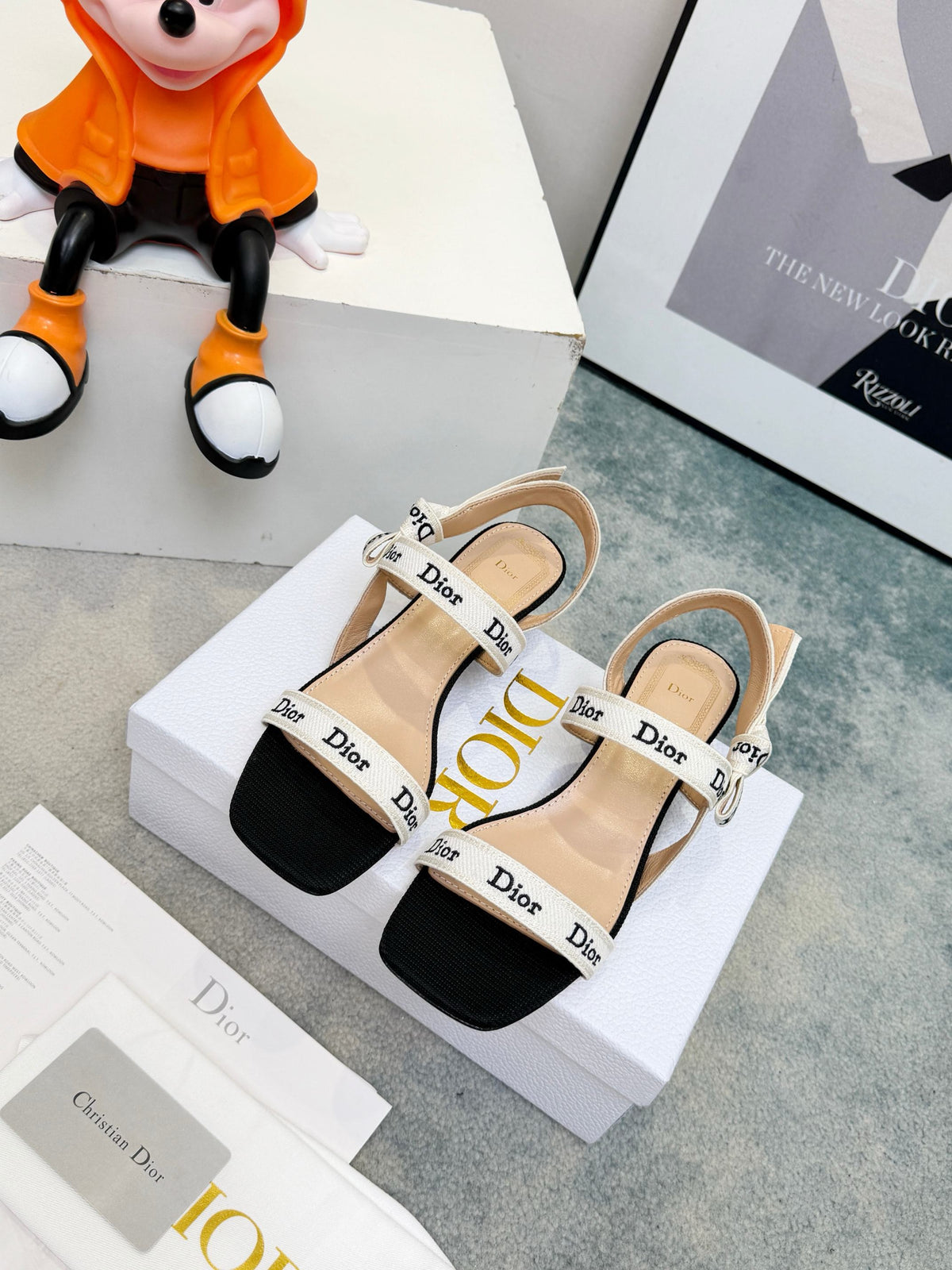 J'Adior Slingback Kitten Heel Sandals