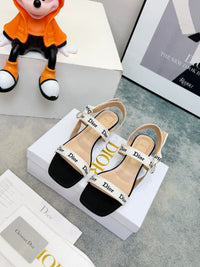 J'Adior Slingback Kitten Heel Sandals