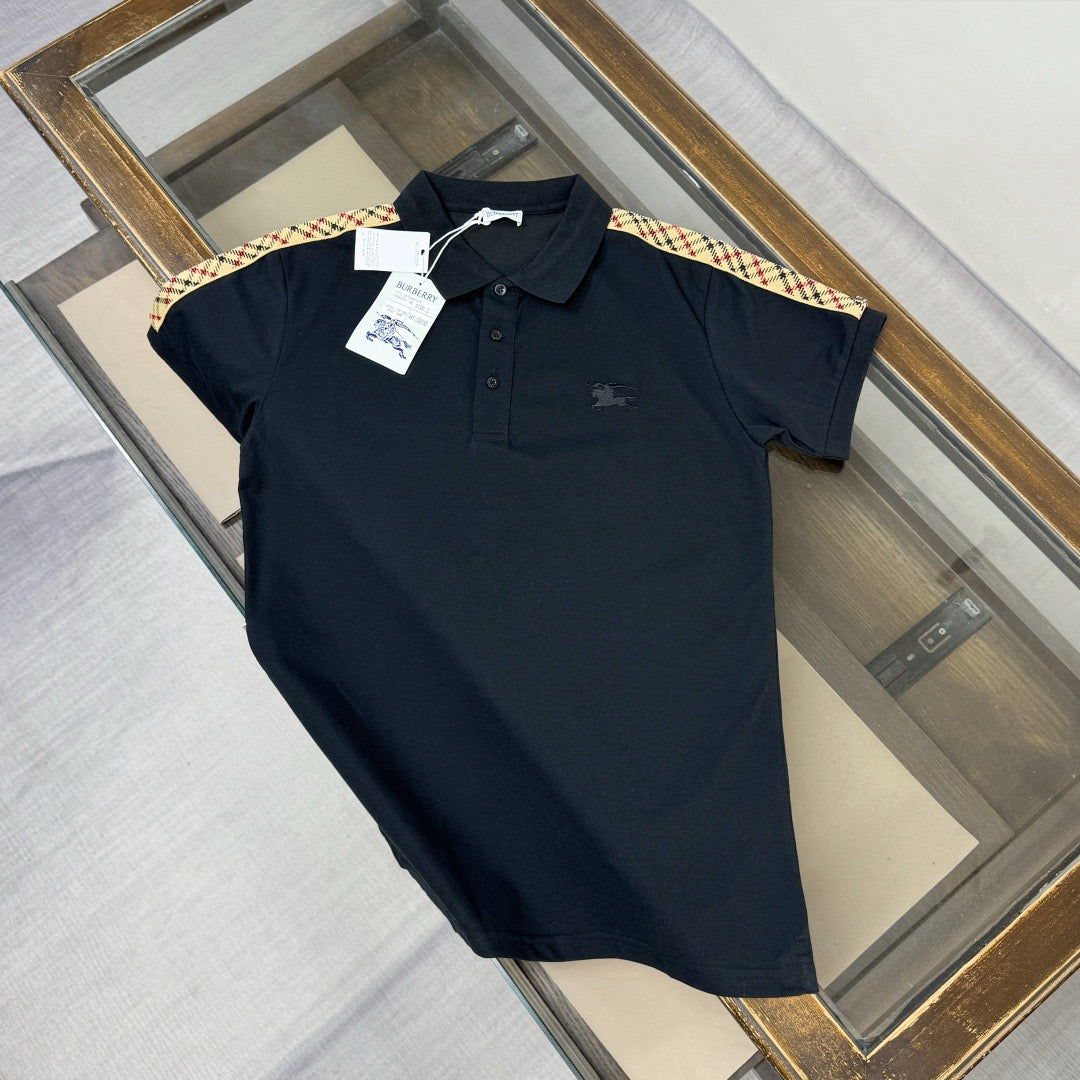 Check Trim Polo Shirt