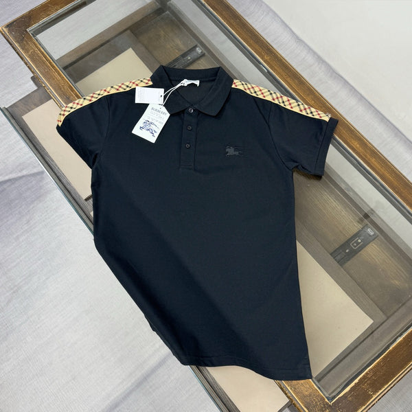 Check Trim Polo Shirt