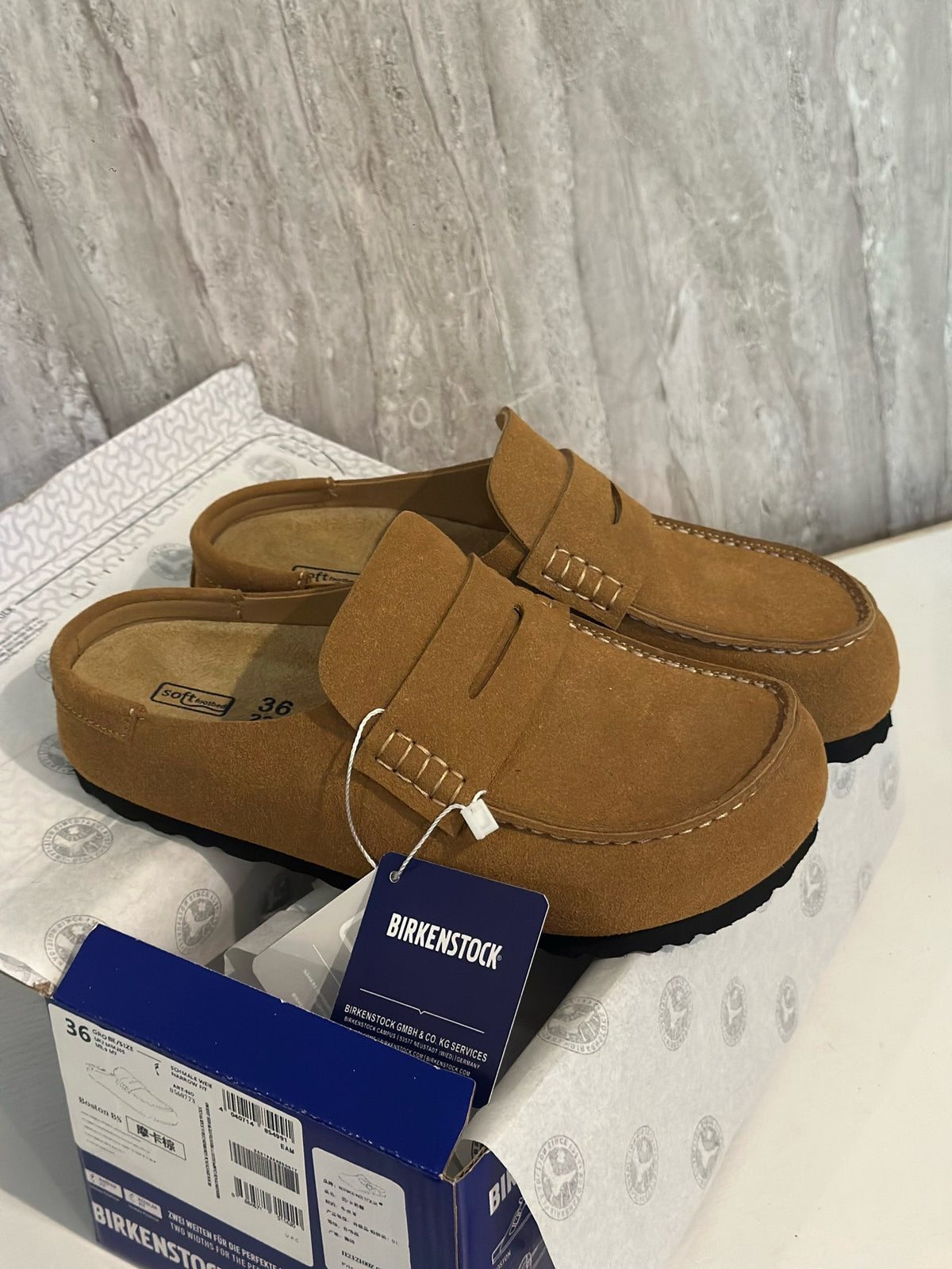 Birkenstock Naples Wrapped Clogs
