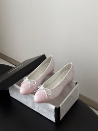 26S Tweed Ballet Flats