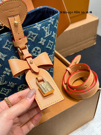 All In BB Denim Bucket Bag