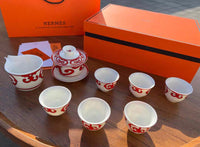 Balcon du Guadalquivir Gongfu Tea Set 8-Piece Set