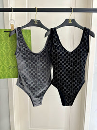 Logo One Piece Swimsuit