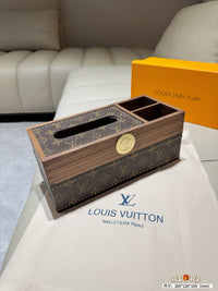 Wooden Tissue Box Organizer