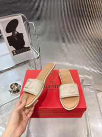 VLogo Espadrille Slides