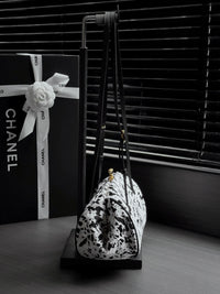 26A Pony Hair Clutch with Strap