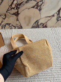 Raffia Woven Tote Bag