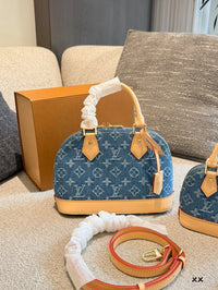Alma BB Monogram Denim