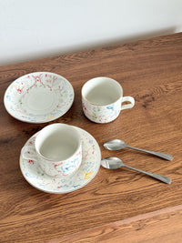 Maison Cabinet de Curiosités Porcelain Coffee Cup & Saucer Set