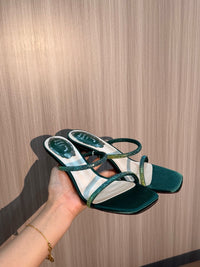 Caovilla Rhinestone Chandeliers Mules