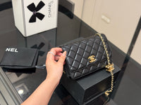 Mini Flap Bag with Charm