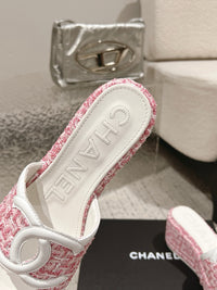 Platform Slide Sandals