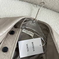 Intrecciato Trench Coat