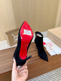 Kate Max Suede Ankle Boots
