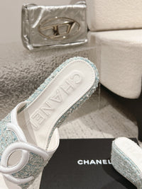 Platform Slide Sandals