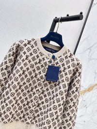26S Brushed Monogram Cardigan
