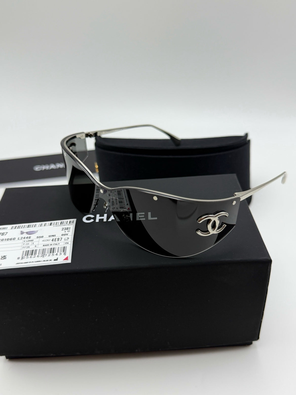 Logo Shield Sunglasses
