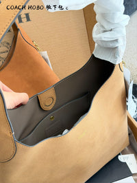 Brooklyn 28 Hobo Suede Shoulder Bag