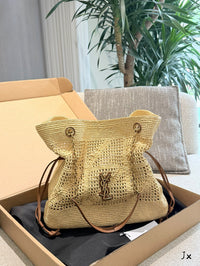 Raffia Jamie Shopping Bag