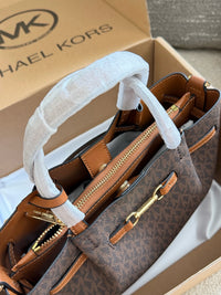 Carson Signature Logo Satchel