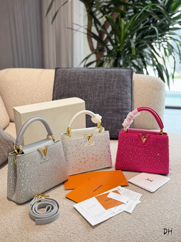 Crystal Capucines Bag