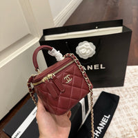 Mini Top Handle Vanity Case