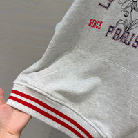 26S Signature Print Varsity Stripe Hoodie Set