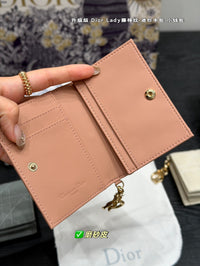 Gardenia Wallet in Matte Lambskin