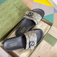 Double Strap Slide Sandals