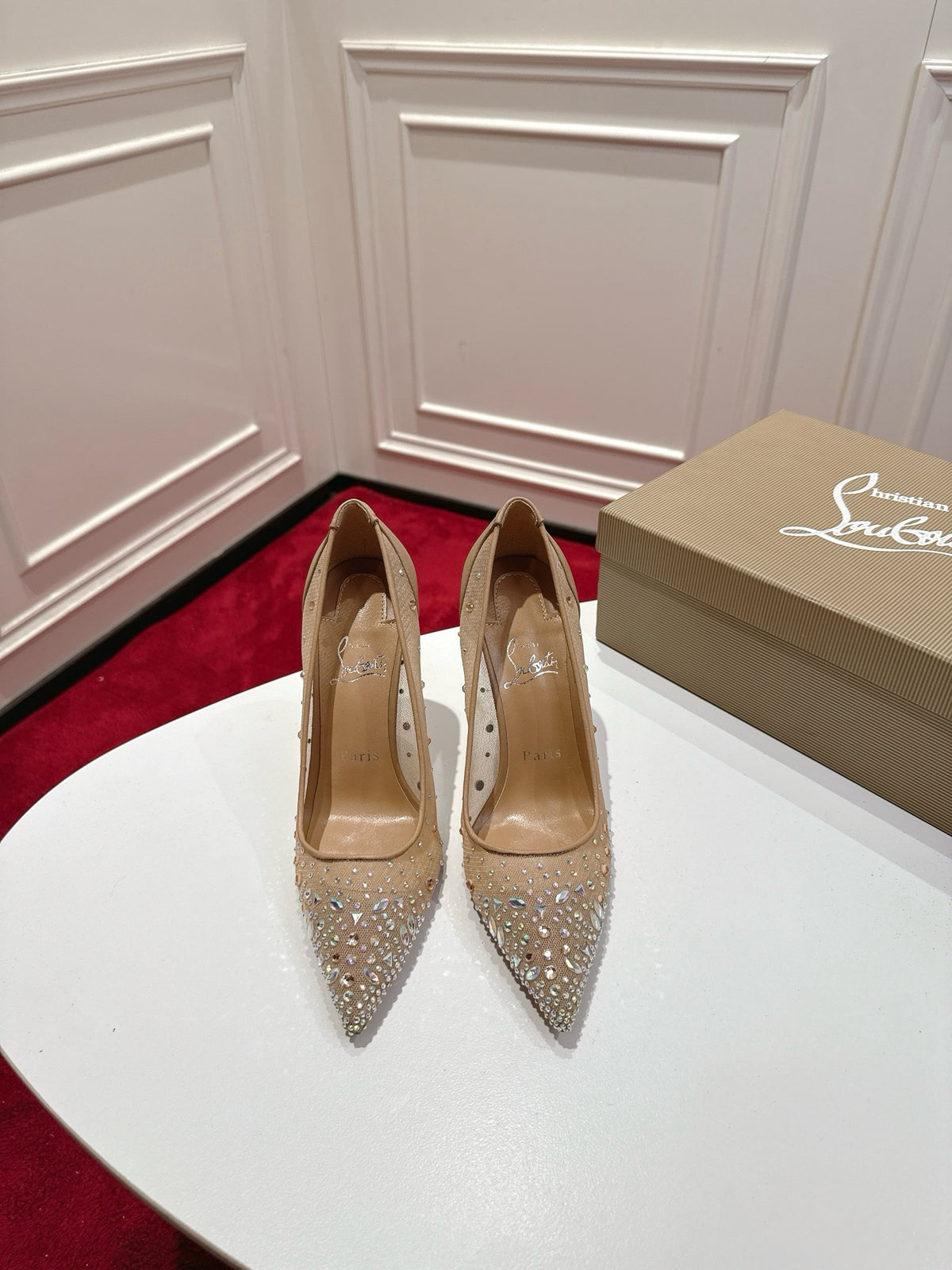 Follies Strass Pumps 10cm