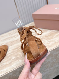 Suede Sandals