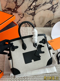 Toile H Swift Cargo Birkin 25