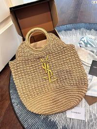 Raffia Tote Bag